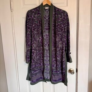 VTG JEANNE MARC COLLECTION Women Small 8/10 Kimono Tunic Jacket